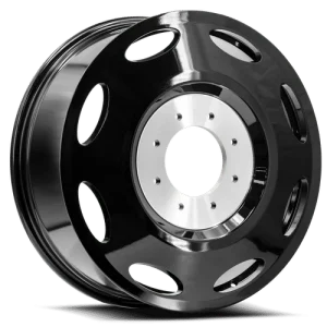 XF Off-Road – DUALLY INNER – Black – 20″x8.25″ 100mm – All weather Wheels – DI208262100GB
